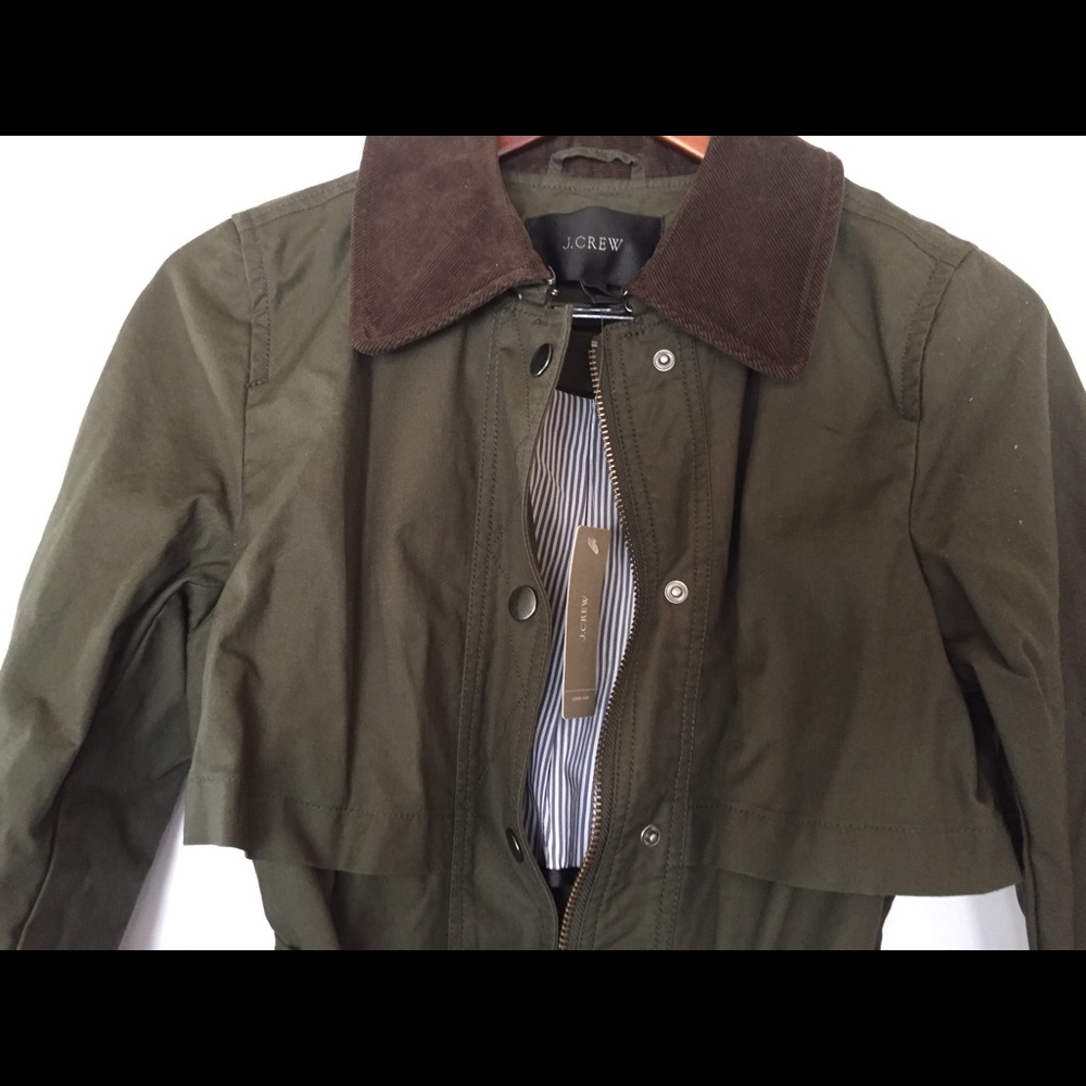 J. Crew "field trench" - NEW with tag